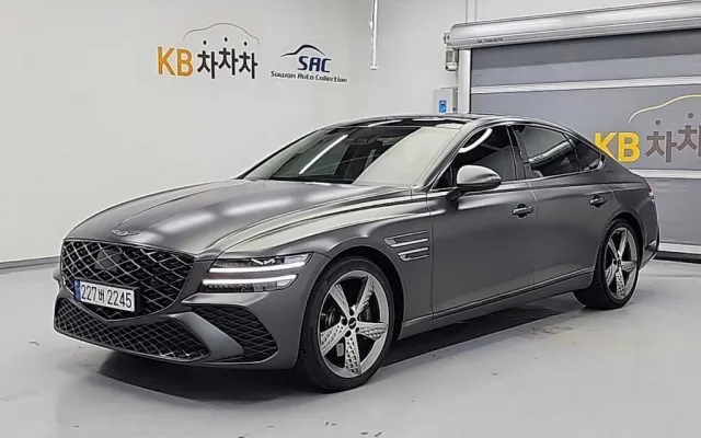 EV3스탠다드 중고차 G80(RG3) 3.5 가솔린 터보 AWD 매물 사진 2 - 2024/04 27,572km